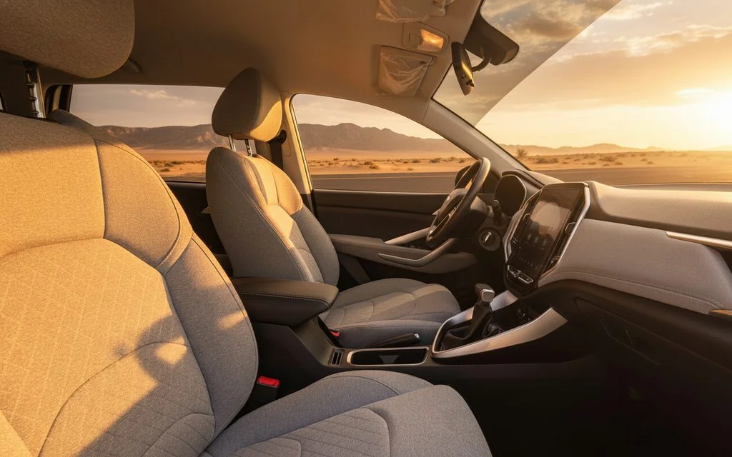 Chevrolet Captiva 2025 interior view showing trim