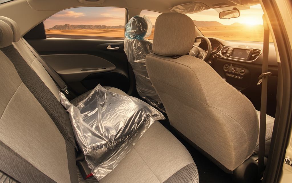 Kia Pegas 2024 leather seats and cabin