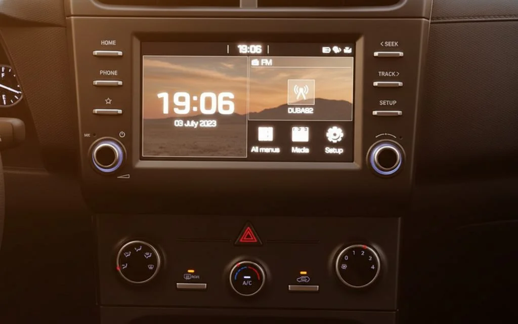 Hyundai Creta 2023 interior view showing trim