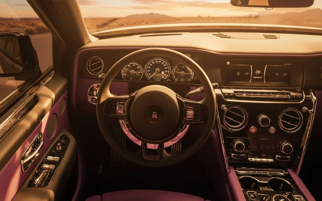 RollsRoyce Cullinan 2024 dashboard and infotainment