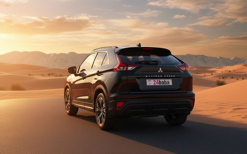 Mitsubishi Eclipse 2025 Black rear view showing taillights