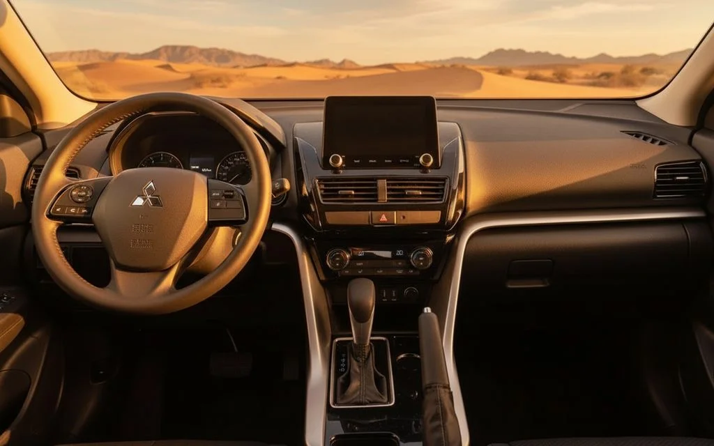 Mitsubishi Eclipse 2025 interior view showing trim