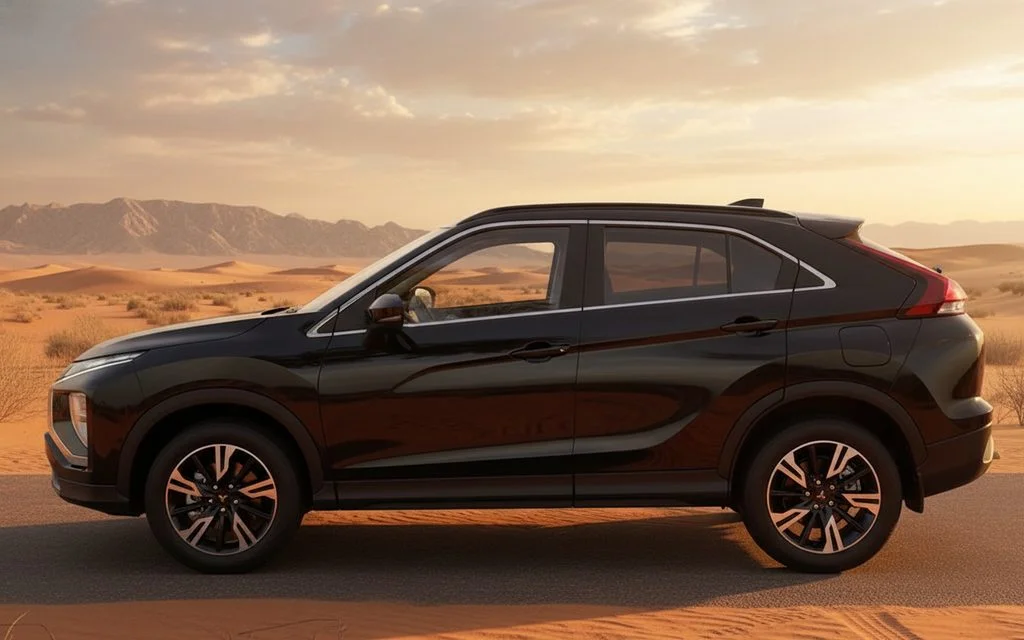 Mitsubishi Eclipse 2025 Black side profile