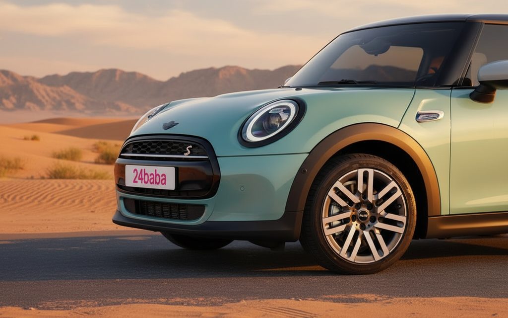 Mini Cooper 2025 alloy wheel close up