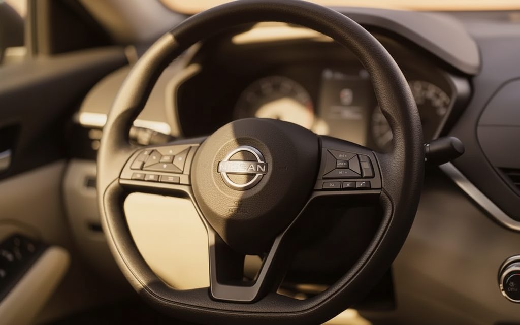 Nissan Altima 2023 interior view showing trim