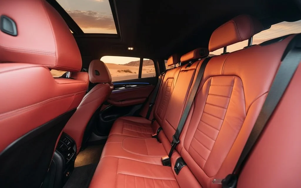 Bmw X4 2021 leather seats and cabin