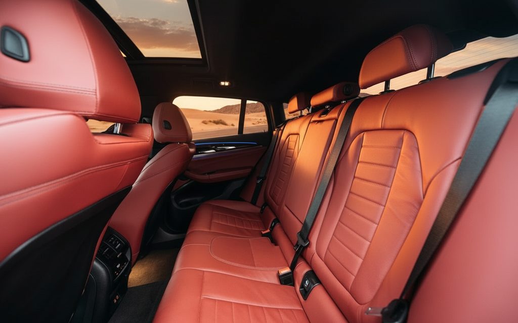 Bmw X4 2021 leather seats and cabin