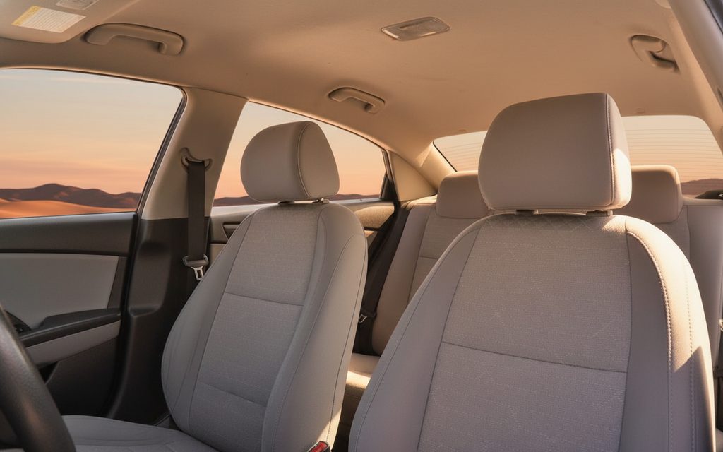 Kia Rio 2020 leather seats and cabin