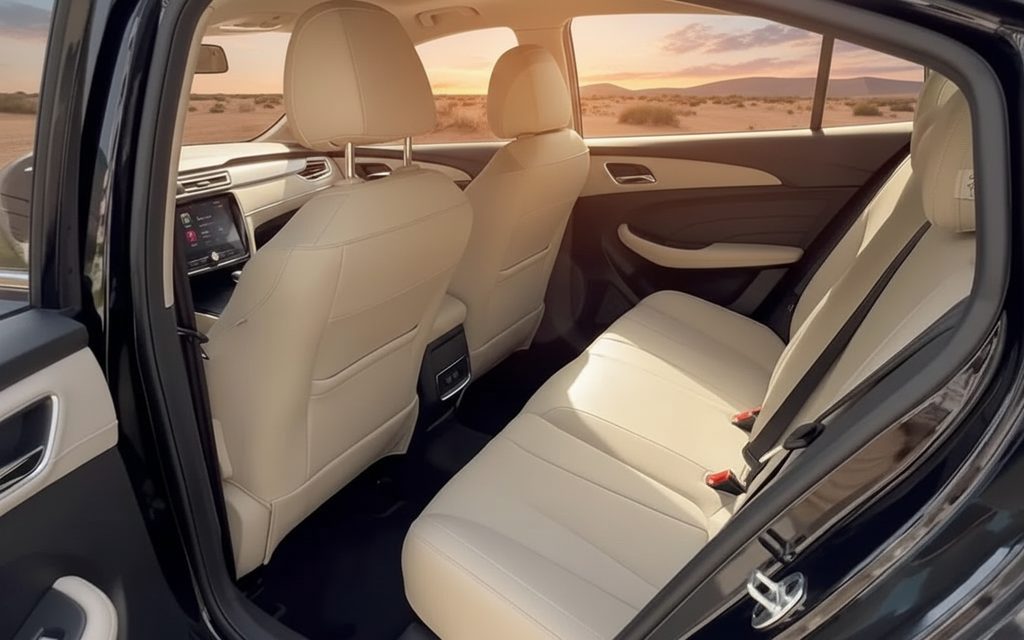 Mg 5 2024 leather seats and cabin