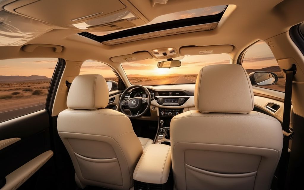 Mg 5 2024 interior view showing trim