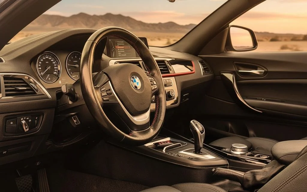 Bmw 230 2020 dashboard and infotainment