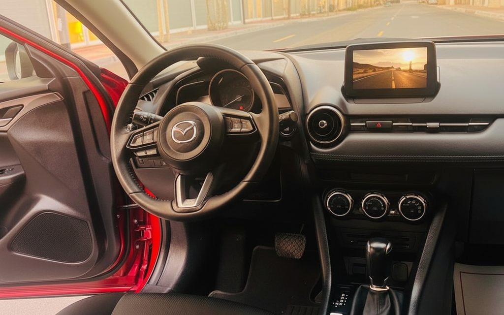 Mazda Cx 3 2023 dashboard and infotainment