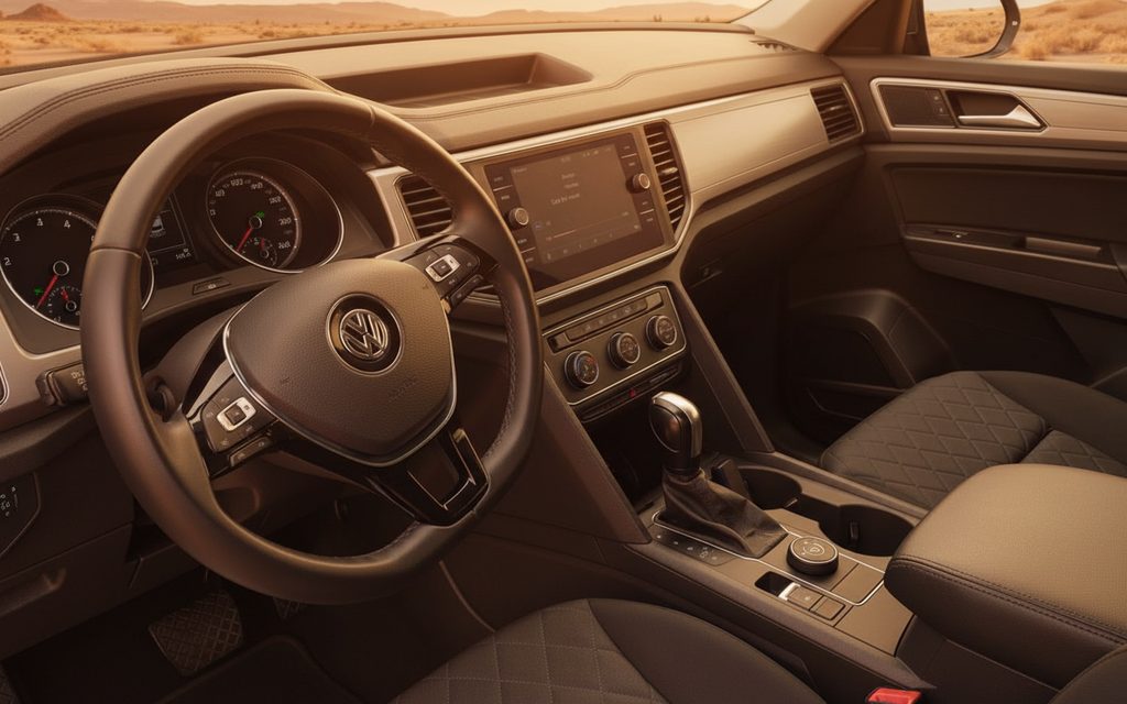 Volkswagen Teramont 2025 interior view showing trim
