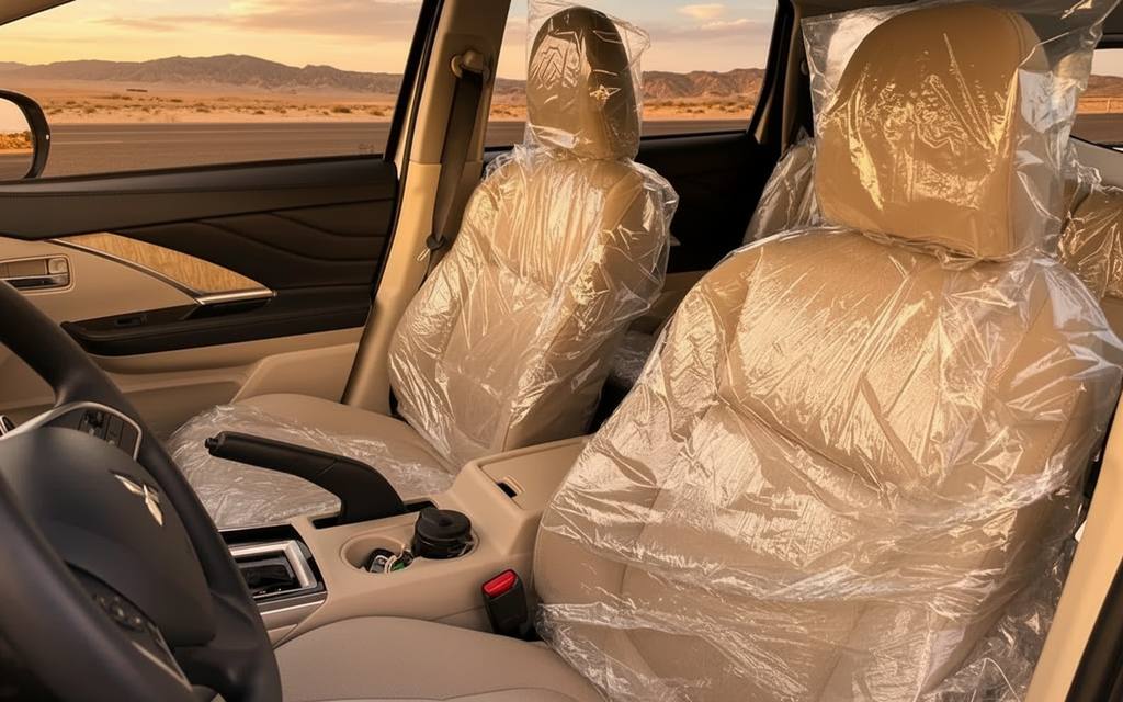 Mitsubishi Xpander 2024 leather seats and cabin