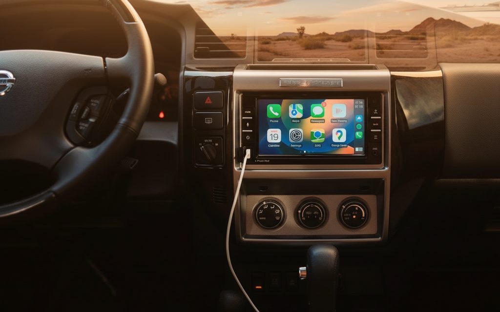 Nissan Patrol 2022 interior view showing trim –