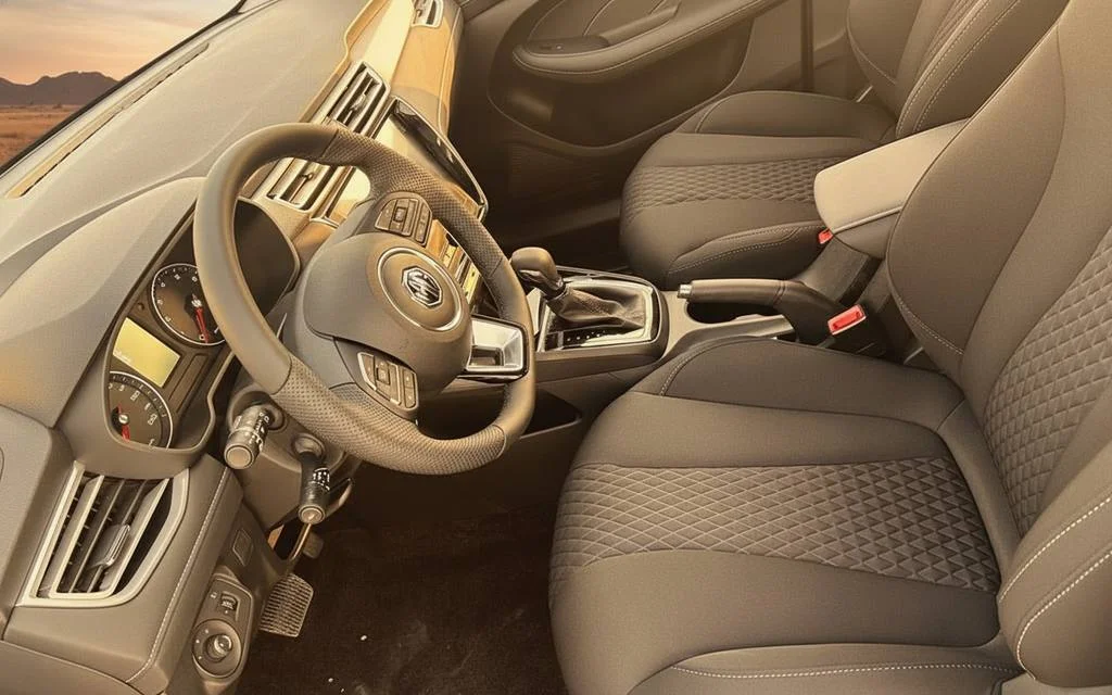 Mg 5 2024 leather seats and cabin