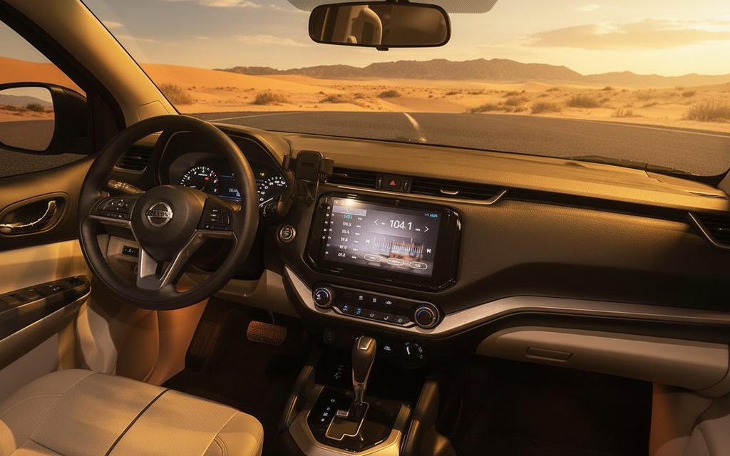 Nissan X Terra 2024 interior view showing trim