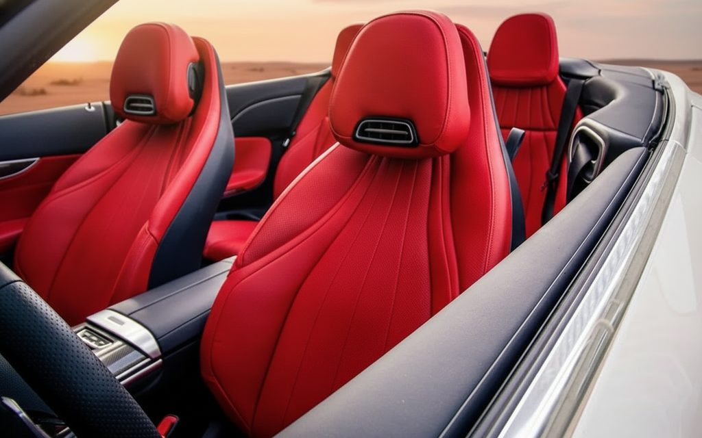 Mercedes Cle200 2025 leather seats and cabin