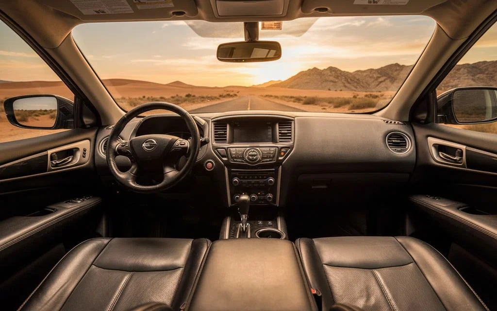 Nissan Pathfinder 2020 interior view showing trim