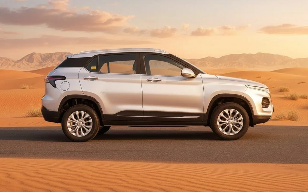 Chevrolet Groove 2023 Silver side profile