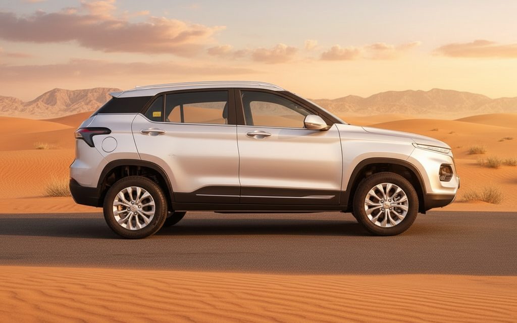 Chevrolet Groove 2023 Silver side profile