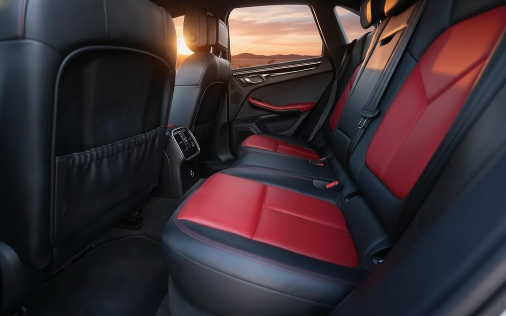 Porsche Macan 2020 leather seats and cabin