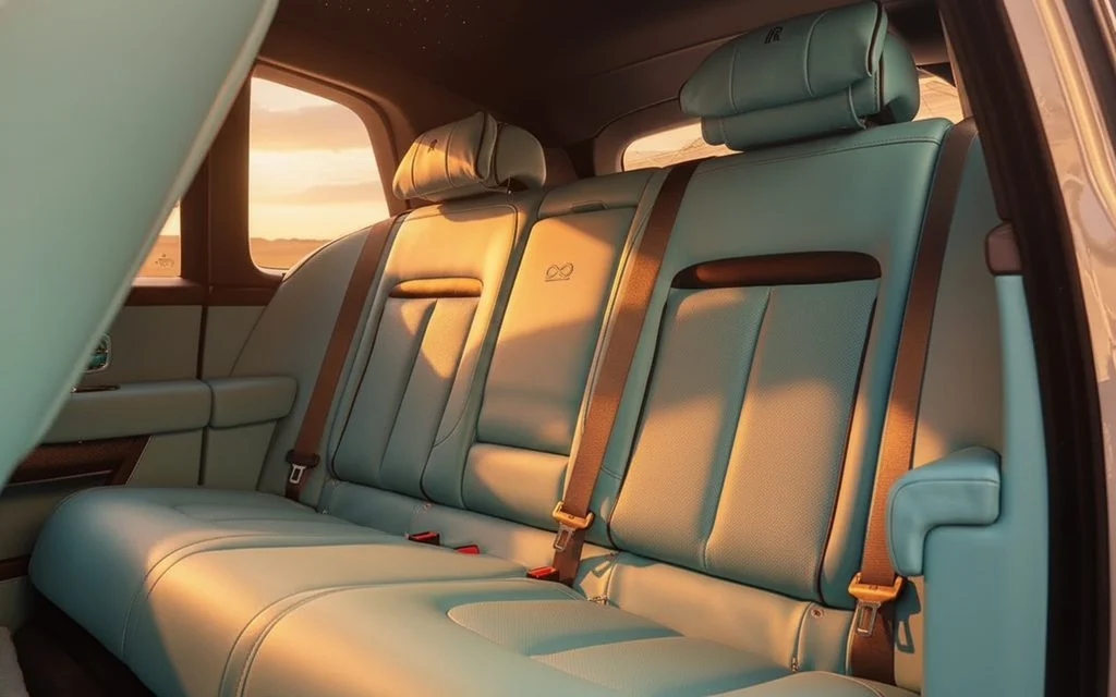Rolls-Royce Cullinan 2024 leather seats and cabin