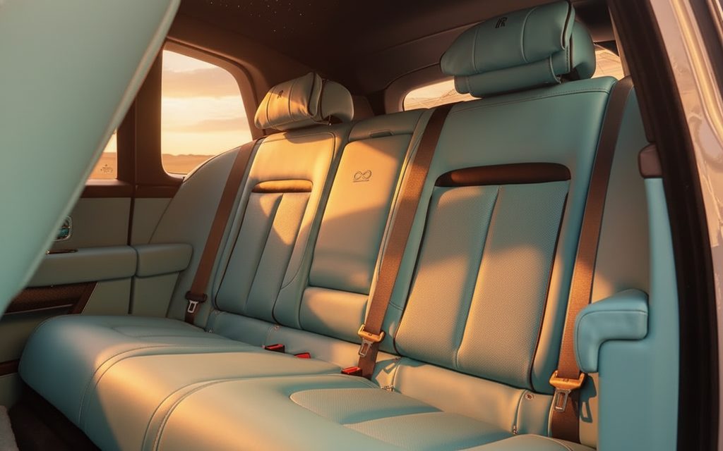 Rolls-Royce Cullinan 2024 leather seats and cabin