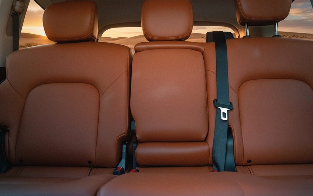 Nissan Patrol 2024 leather seats and cabin