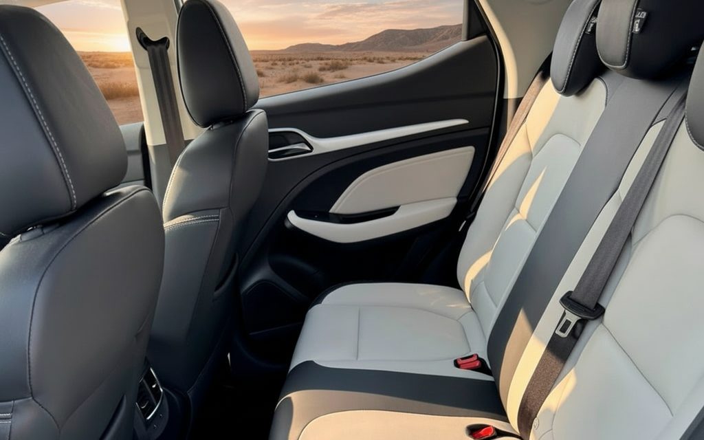 Mg Zs 2025 leather seats and cabin