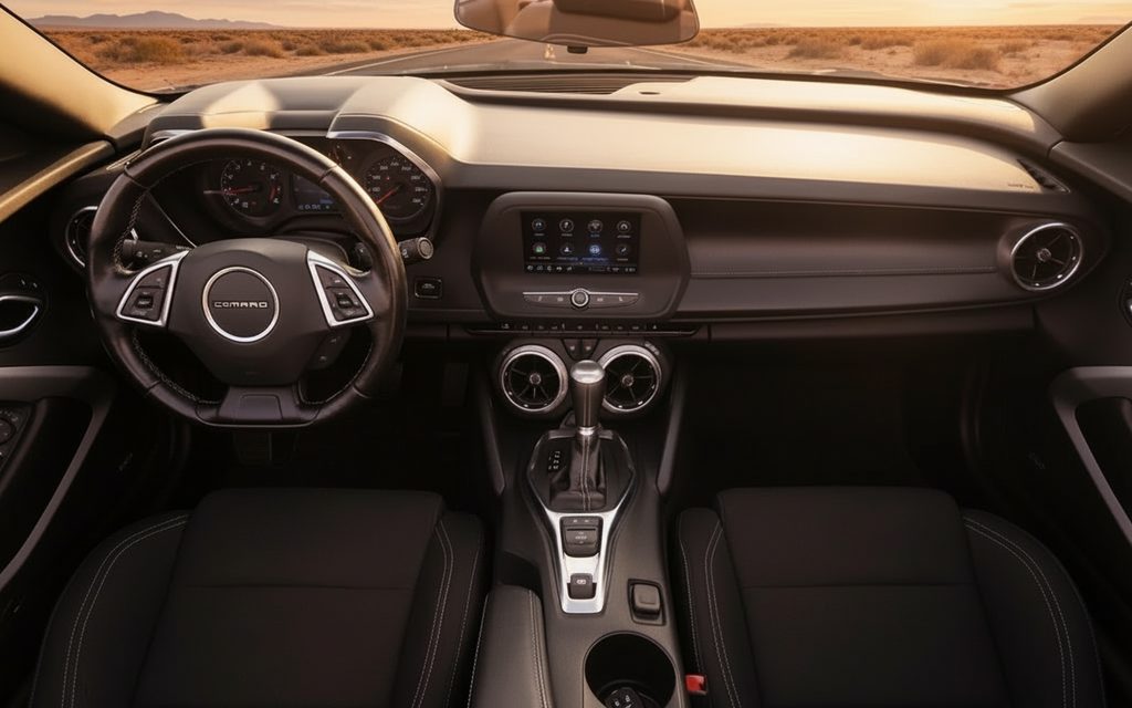 Chevrolet Camaro 2020 dashboard and infotainment