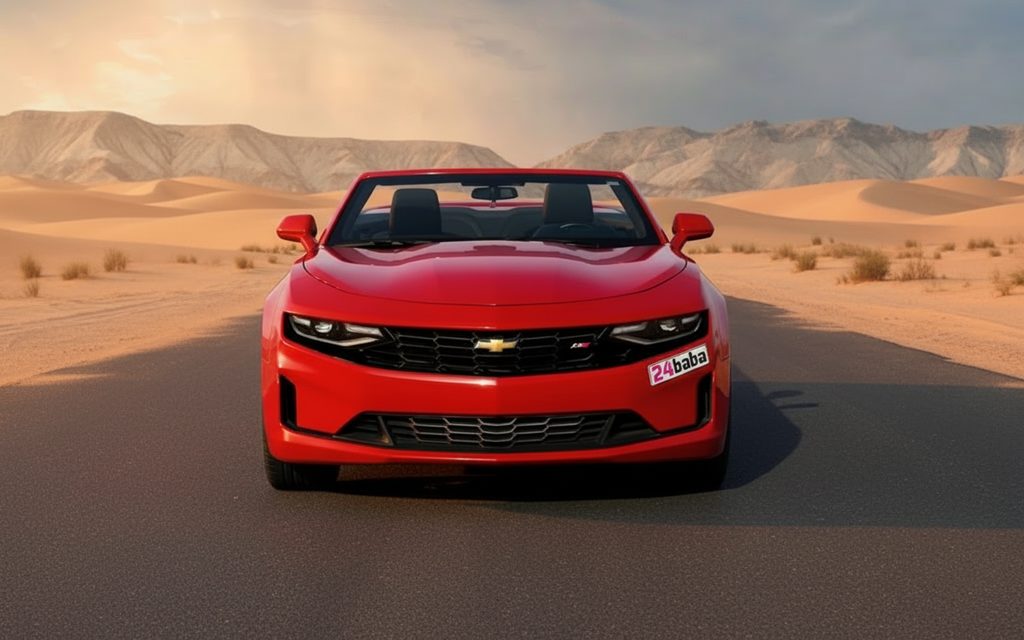Chevrolet Camaro 2020 Red front view with headlights