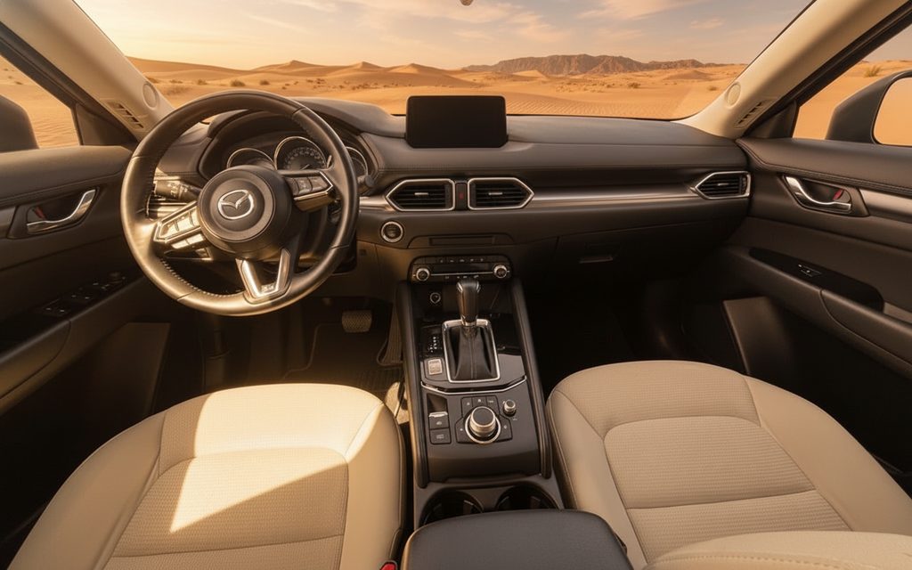 Mazda Cx 5 2023 dashboard and infotainment