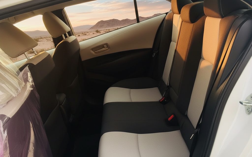 Toyota Corolla 2022 leather seats and cabin