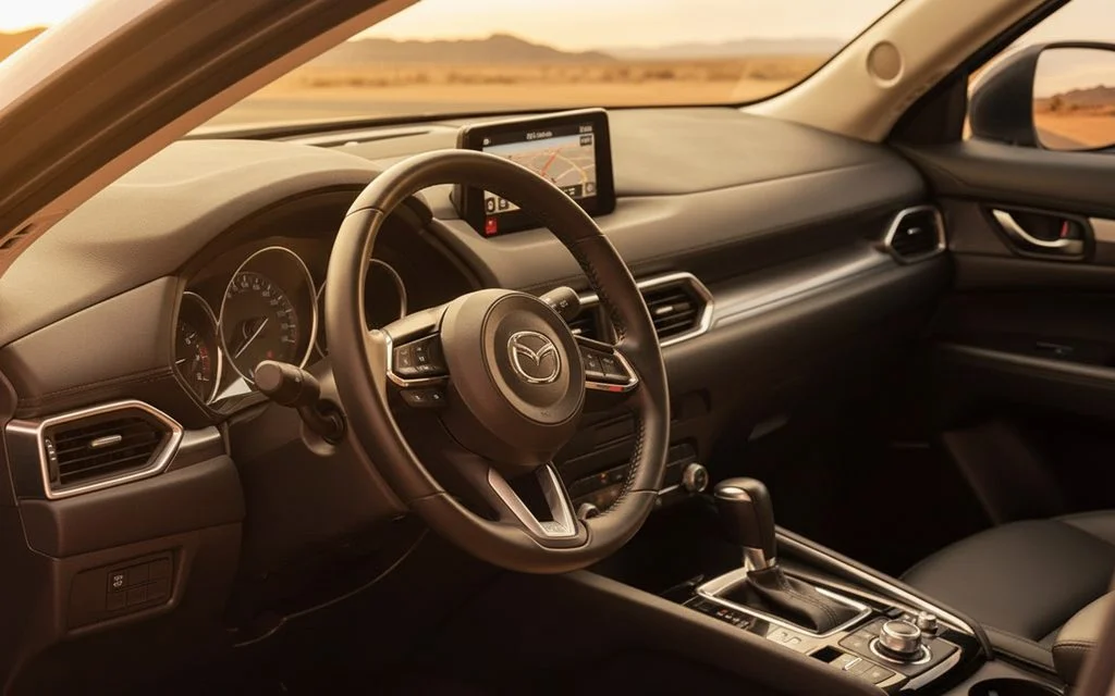 Mazda Cx 5 2023 dashboard and infotainment