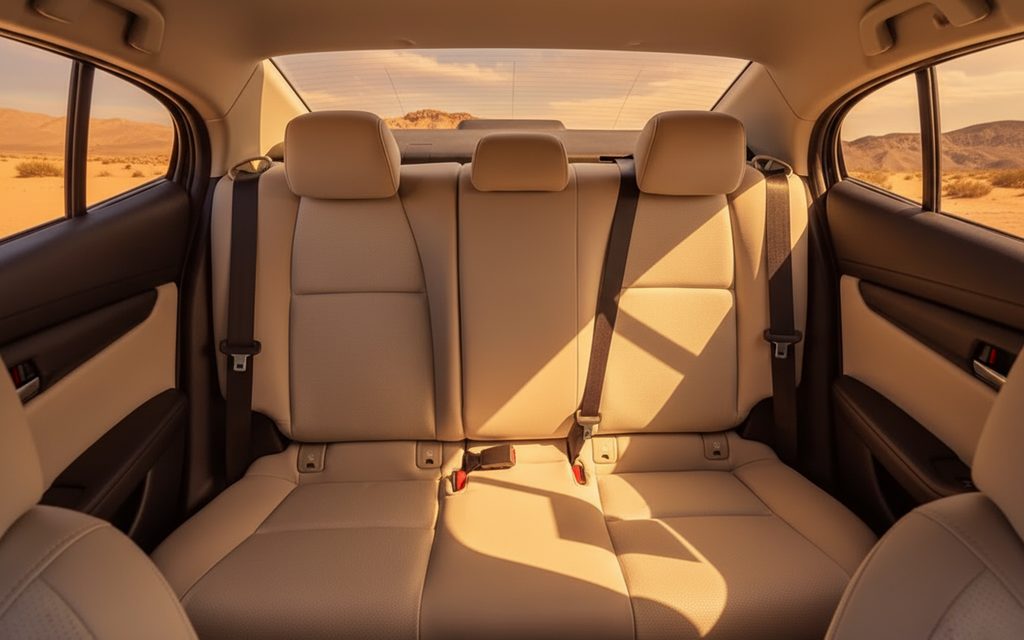 Mazda 3 2026 leather seats and cabin