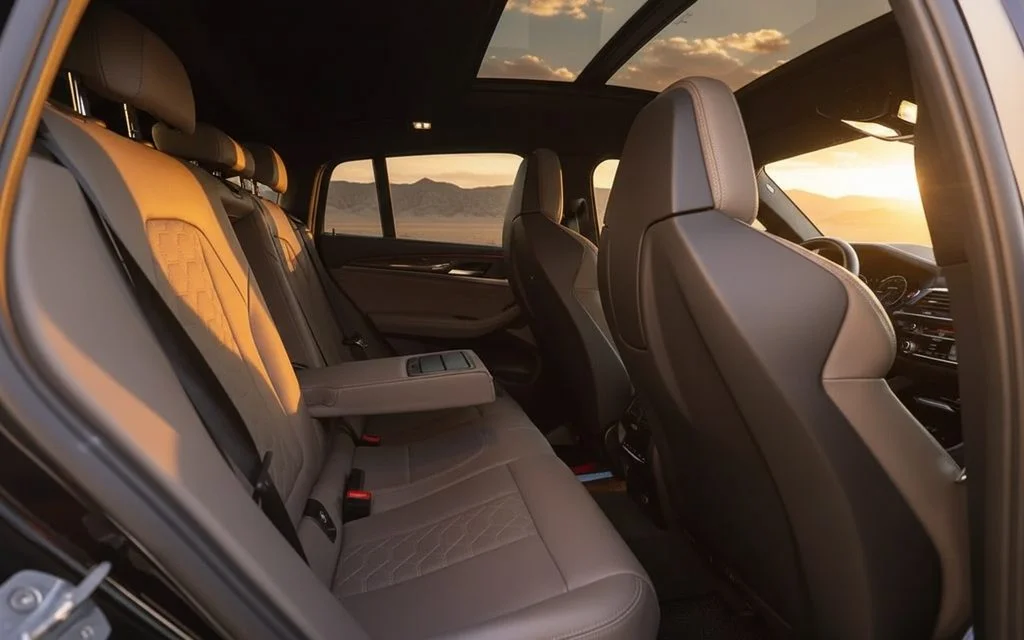 Bmw X4M 2020 leather seats and cabin