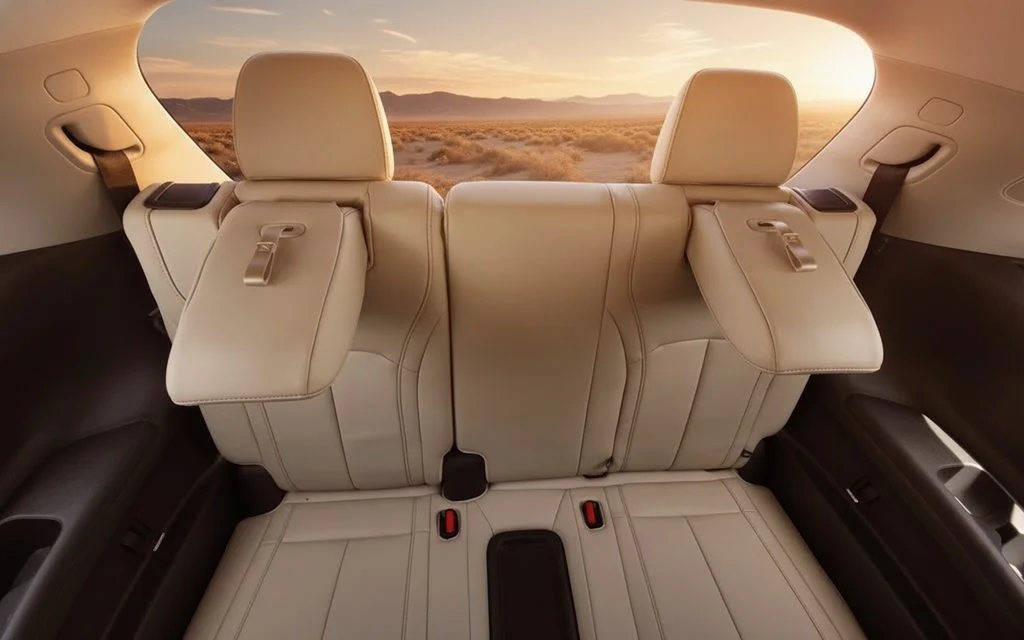 Infiniti Qx60 2023 leather seats and cabin