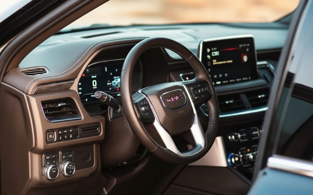 Gmc Yukon 2024 dashboard and infotainment