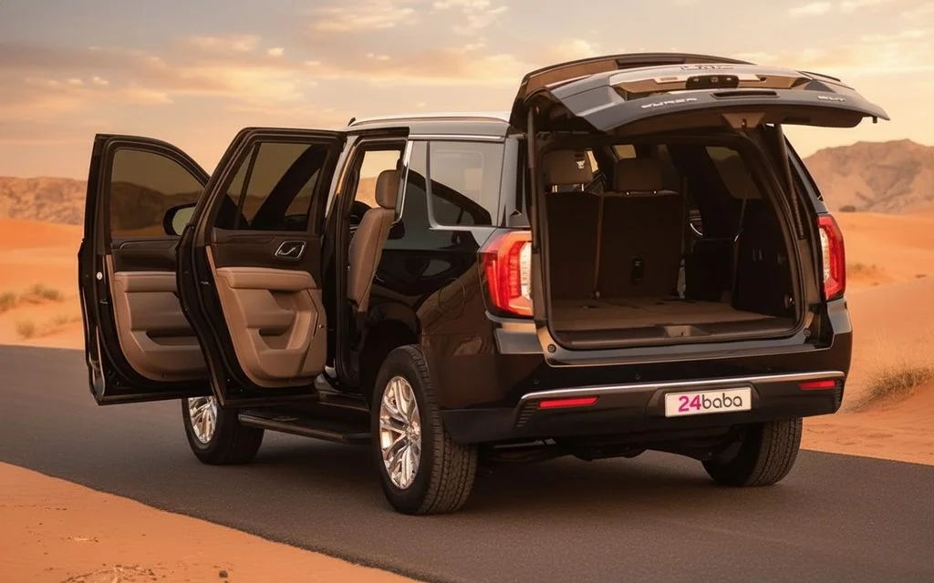 Gmc Yukon 2024 Black parked outdoor scene