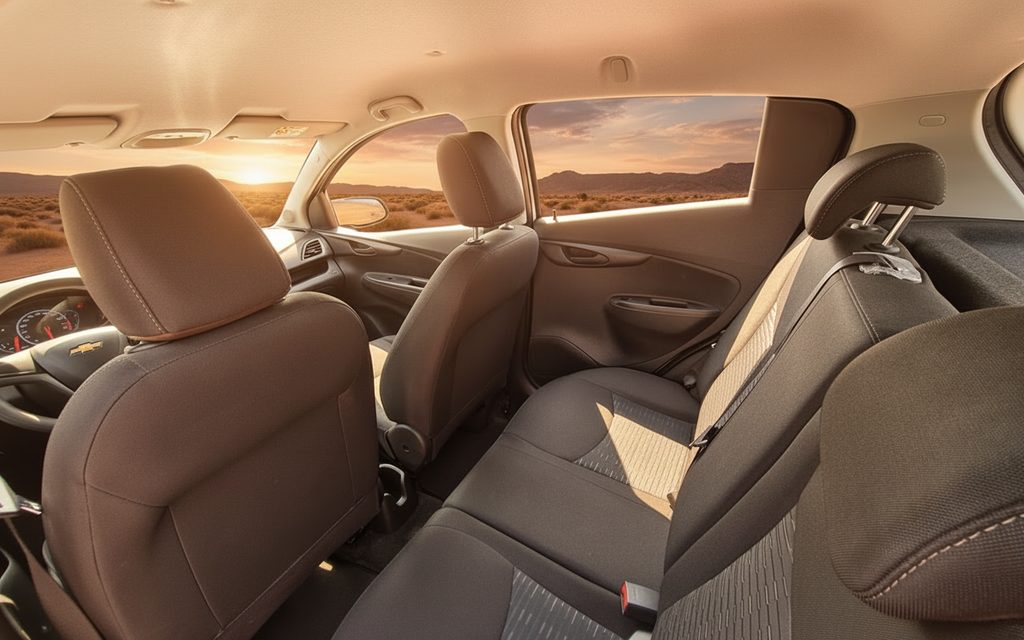 Chevrolet Spark 2020 leather seats and cabin