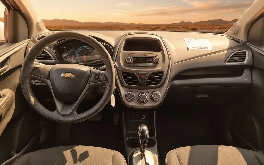 Chevrolet Spark 2020 interior view showing trim