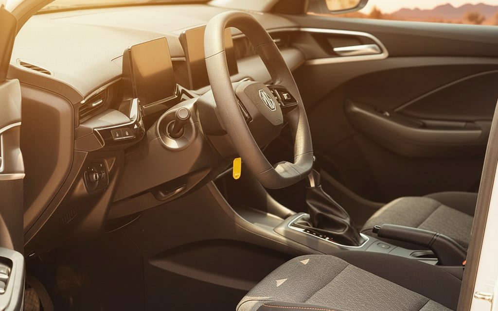 Mg 3 2025 interior view showing trim