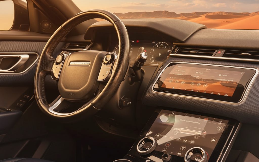 Land Rover Range Rover Velar 2025 dashboard and infotainment