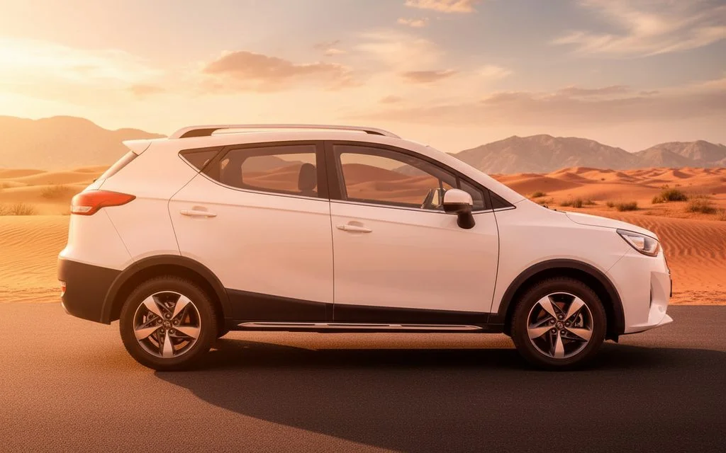 Jac S3 2023 White side profile