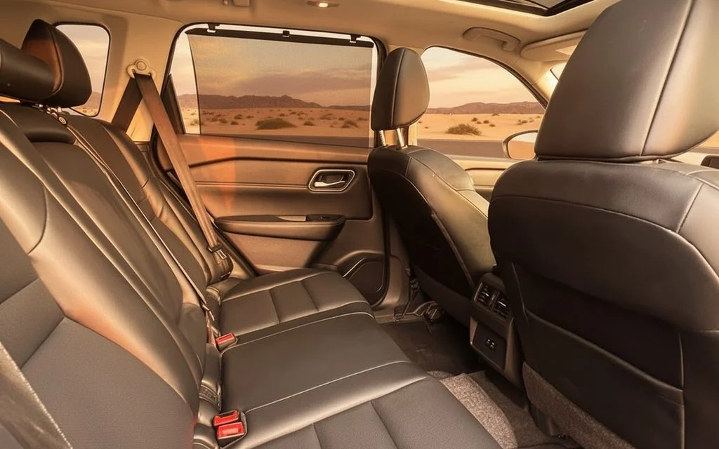 Nissan Rogue 2021 leather seats and cabin