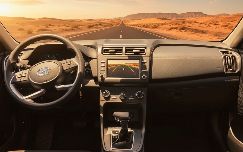 Hyundai Creta 2024 interior view showing trim
