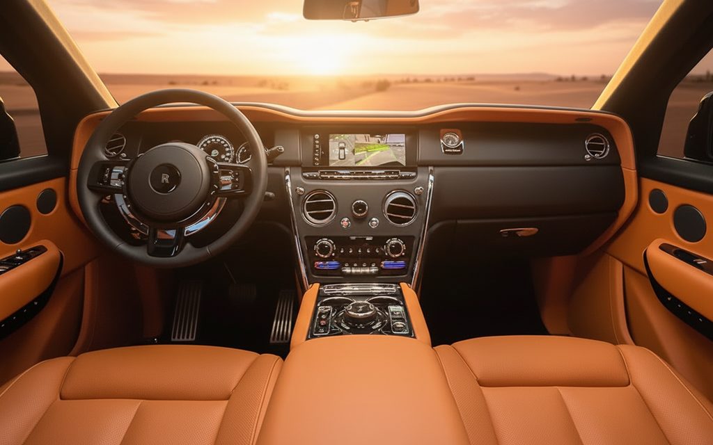 RollsRoyce Cullinan 2024 dashboard and infotainment