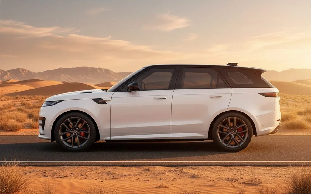 Land Rover Range Rover Sport 2025 White side profile