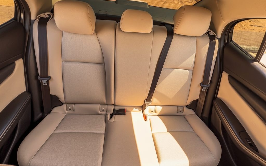 Mazda 3 2025 leather seats and cabin